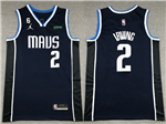 Dallas Mavericks #2 Kyrie Irving 2022-23 Navy Statement Swingman Jersey