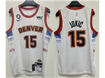 Denver Nuggets #15 Nikola Joki? 2022-23 White City Edition Swingman Jersey