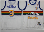 Denver Nuggets #3 Allen Iverson White Hardwood Classic Jersey