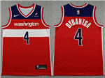 Washington Wizards #4 AJ Dybantsa Red Swingman Jersey