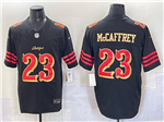 San Francisco 49ers #23 Christian McCaffrey Black Rivalries Vapor F.U.S.E. Limited Jersey