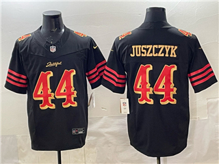 San Francisco 49ers #44 Kyle Juszczyk Black Rivalries Vapor F.U.S.E. Limited Jersey