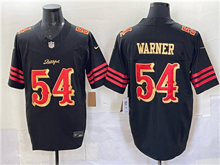 San Francisco 49ers #54 Fred Warner Black Rivalries Vapor F.U.S.E. Limited Jersey