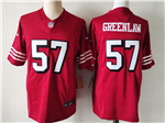 San Francisco 49ers #57 Dre Greenlaw Alternate Red Vapor F.U.S.E. Limited Jersey