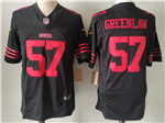 San Francisco 49ers #57 Dre Greenlaw Black Vapor F.U.S.E. Limited Jersey