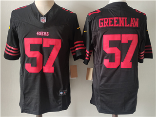 San Francisco 49ers #57 Dre Greenlaw Black Vapor F.U.S.E. Limited Jersey