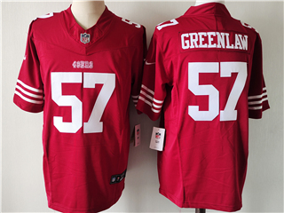 San Francisco 49ers #57 Dre Greenlaw Red Vapor F.U.S.E. Limited Jersey