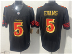 San Francisco 49ers #5 Mike Evans Black Rivalries Vapor F.U.S.E. Limited Jersey