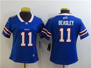 Buffalo Bills #11 Cole Beasley Women's White Vapor Limited Jersey