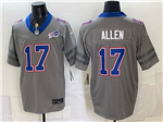 Buffalo Bills #17 Josh Allen 2026 Alternate Gray Vapor F.U.S.E. Limited Jersey