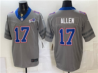Buffalo Bills #17 Josh Allen 2026 Alternate Gray Vapor F.U.S.E. Limited Jersey