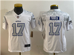 Buffalo Bills #17 Josh Allen Youth White Rivalries Vapor F.U.S.E. Limited Jersey