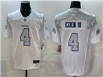 Buffalo Bills #4 James Cook White Rivalries Vapor F.U.S.E. Limited Jersey