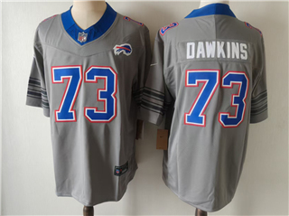Buffalo Bills #73 Dion Dawkins 2026 Alternate Gray Vapor F.U.S.E. Limited Jersey