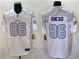 Buffalo Bills #86 Dalton Kincaid White Rivalries Vapor F.U.S.E. Limited Jersey
