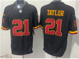 Washington Commanders #21 Sean Taylor 2026 Black Vapor F.U.S.E. Limited Jersey