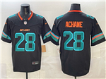 Miami Dolphins #28 De'Von Achane Black Rivalries Vapor F.U.S.E. Limited Jersey