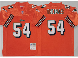 Miami Dolphins #54 Zach Thomas 2004 Throwback Orange Jersey