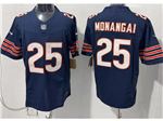 Chicago Bears #25 Kyle Monangai Blue Vapor F.U.S.E. Limited Jersey