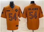 Chicago Bears #54 Brian Urlacher 2023 Brown Salute To Service Limited Jersey