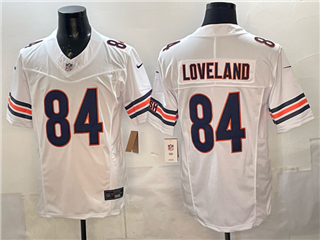 Chicago Bears #84 Colston Loveland White Vapor F.U.S.E. Limited Jersey