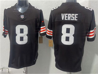Cleveland Browns #8 Jared Verse Brown Vapor F.U.S.E. Limited Jersey