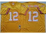 Tampa Bay Buccaneers #12 Doug Williams Throwback Orange Jersey