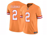 Tampa Bay Buccaneers #2 Emeka Egbuka Orange Throwback Vapor F.U.S.E. Limited Jersey