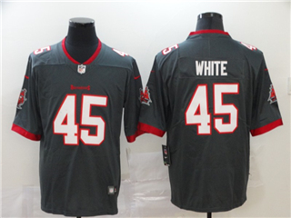 Tampa Bay Buccaneers #45 Devin White 2020 Gray Vapor Limited Jersey
