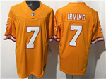 Tampa Bay Buccaneers #7 Bucky Irving Orange Throwback Vapor F.U.S.E. Limited Jersey