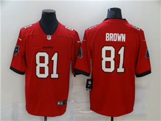 Tampa Bay Buccaneers #81 Antonio Brown 2020 Red Vapor Limited Jersey