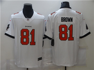 Tampa Bay Buccaneers #81 Antonio Brown 2020 White Vapor Limited Jersey