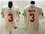 Arizona Cardinals #3 Budda Baker Cream Rivalries Vapor F.U.S.E. Limited Jersey