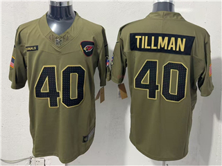 Arizona Cardinals #40 Pat Tillman Olive 2025 Salute To Service Limited Jersey