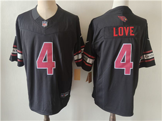 Arizona Cardinals #4 Jeremiyah Love Black Vapor F.U.S.E. Limited Jersey