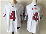 Arizona Cardinals #4 Jeremiyah Love White Vapor F.U.S.E. Limited Jersey
