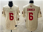 Arizona Cardinals #6 James Conner Cream Rivalries Vapor F.U.S.E. Limited Jersey
