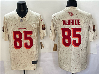 Arizona Cardinals #85 Trey McBride Cream Rivalries Vapor F.U.S.E. Limited Jersey