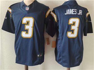 Los Angeles Chargers #3 Derwin James Jr. Navy Vapor F.U.S.E. Limited Jersey