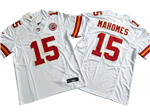 Kansas City Chiefs #15 Patrick Mahomes White Vapor F.U.S.E. Limited Jersey