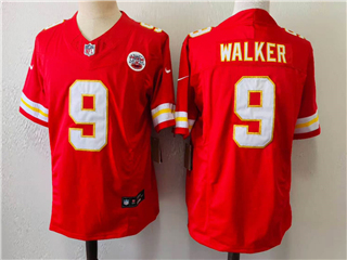 Kansas City Chiefs #9 Kenneth Walker III Red Vapor F.U.S.E. Limited Jersey