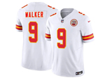 Kansas City Chiefs #9 Kenneth Walker III White Vapor F.U.S.E. Limited Jersey