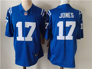 Indianapolis Colts #17 Daniel Jones Blue Vapor F.U.S.E. Limited Jersey