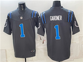Indianapolis Colts #1 Sauce Gardner 2026 Anthracite Vapor F.U.S.E. Limited Jersey