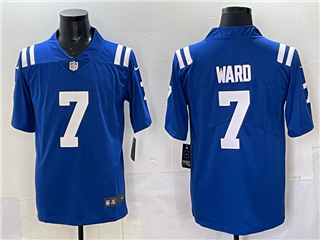 Indianapolis Colts #7 Charvarius Ward Blue Vapor Limited Jersey