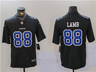 Dallas Cowboys #88 CeeDee Lamb Black Fashion Limited Jersey