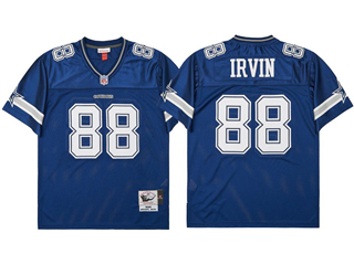 Dallas Cowboys #88 Michael Irving 1996 Throwback Blue Jersey