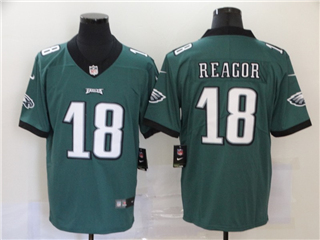 Philadelphia Eagles #18 Jalen Reagor Green Vapor Limited Jersey