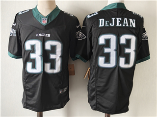 Philadelphia Eagles #33 Cooper DeJean Black Vapor F.U.S.E. Limited Jersey