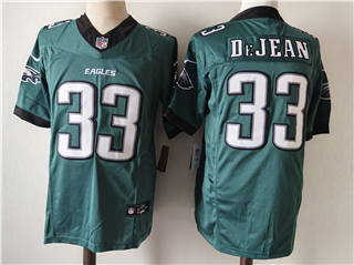 Philadelphia Eagles #33 Cooper DeJean Green Vapor F.U.S.E. Limited Jersey
